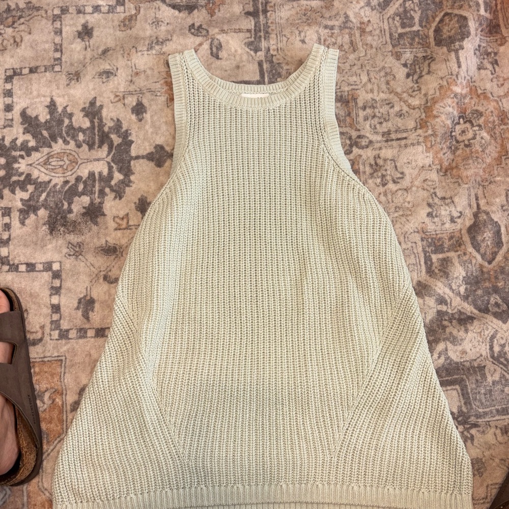 Ava & Viv Mint Knit Sleeveless Top